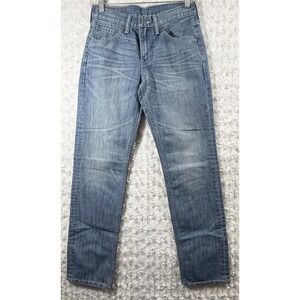 Levis 511 Slim Straight Fit Mens Medium Wash Denim Size 28x30 Jeans